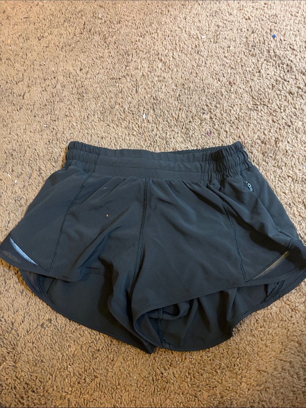 lululemon athletica Black Layered Athletic Shorts